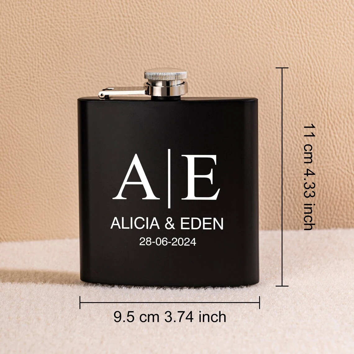 Gepersonaliseerde Heupfles Fle - Men'S Grooming Wedding Day recensie en prijs