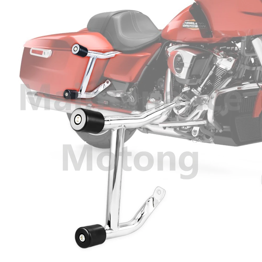

Motorcycle Saddlebag Guard Rails Bag Guards For Harley Road Glides Street Glides Road Glides FLHT FLHX 2014-2025