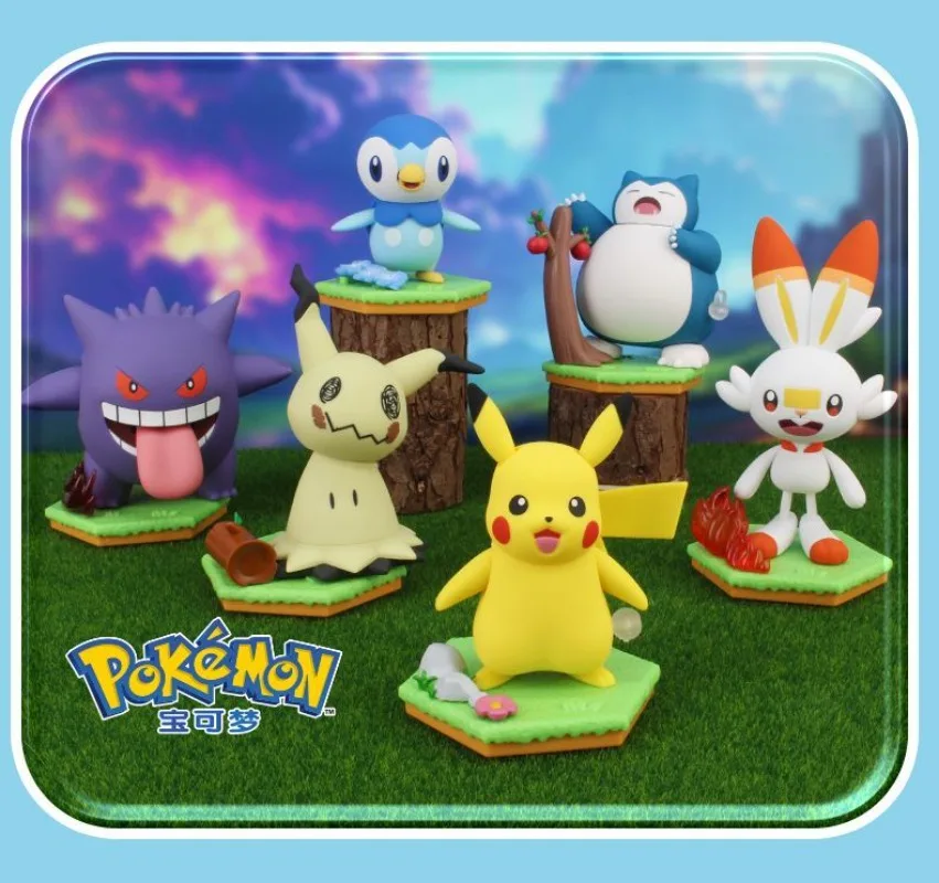 

Pokemon Snorlax Wind Up Toy Figurine Plush Keychain Collectible Gift for Boys Girls Children's Day Birthday Present
