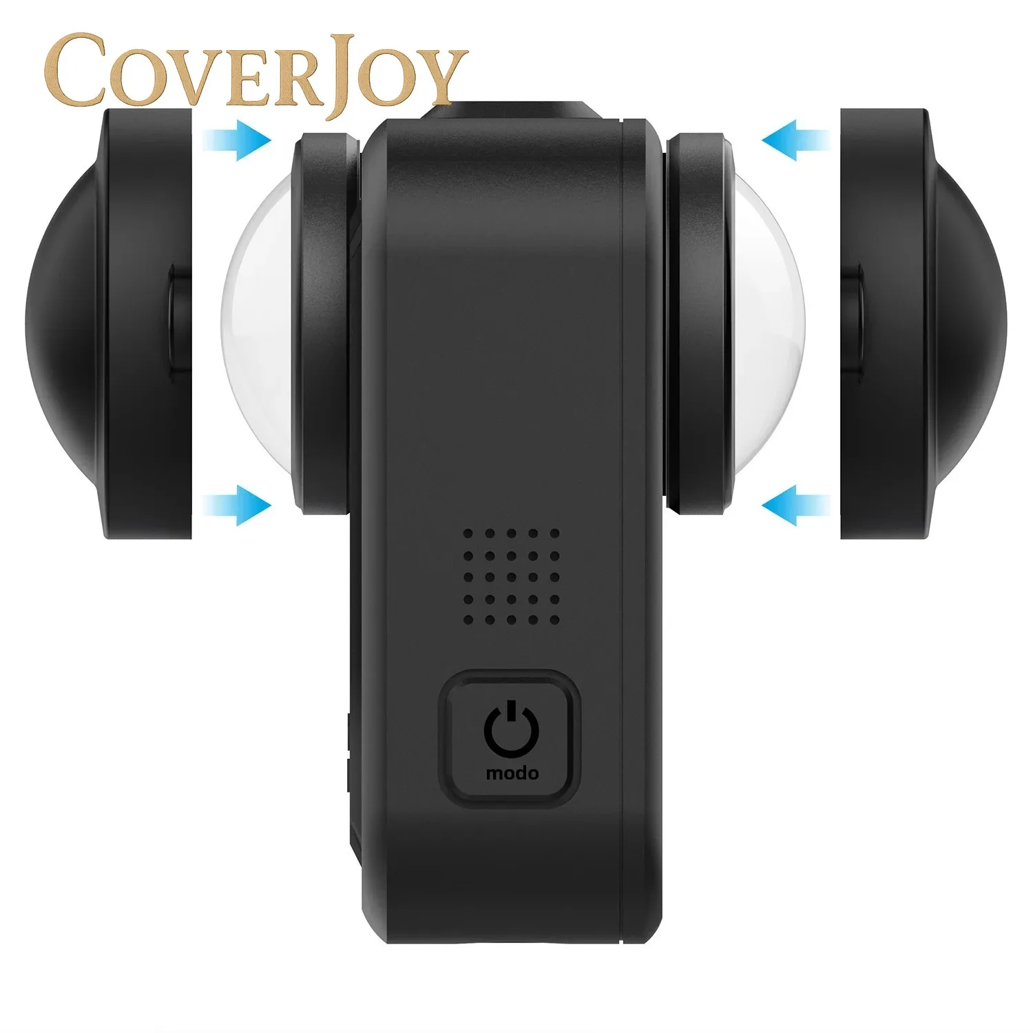 CoverJoy Lens Cover for GoPro MAX 2 Soft Silicone Protector Anti Scratch Anti Fall Protective Cap for Camera Lens