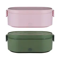 Portable Food Warmer Hot Food Multifunction Removable Electric Heated Lunch Boxes Lunch Box for School Outdoors