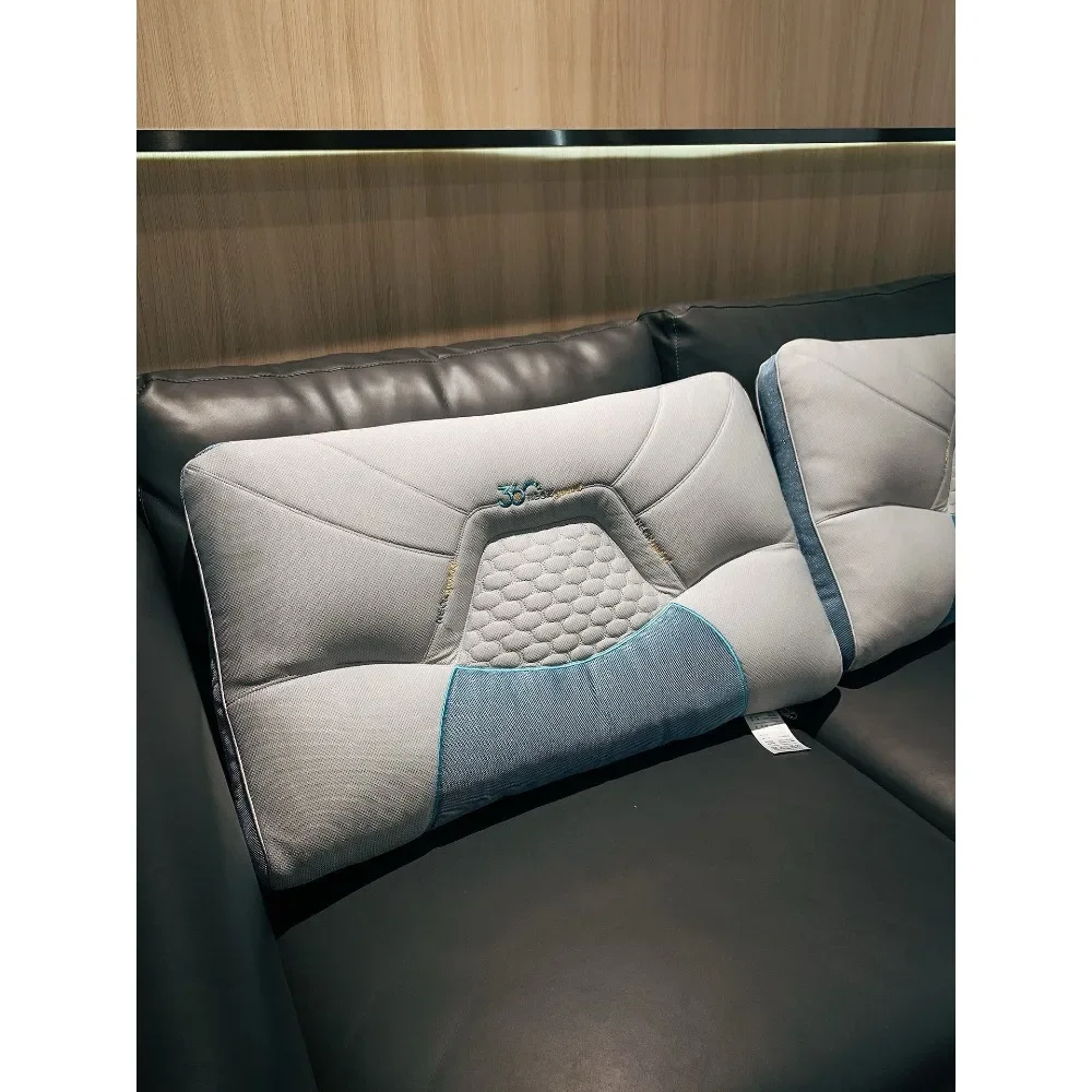 

Cervical Support Latex Pillow 360 Degree Neck Care Pillow Orthopedic Sleep Pillow Natural Rubber Home Comfort Pillow HolidayGift