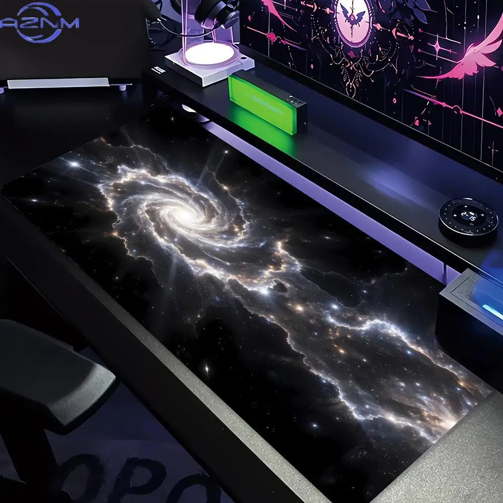Starry Sky Pattern Extra-large Gaming Mouse Pad, Keyboard and Laptop Non-slip Rubber Desk Mat,Computer Accessories for PC Laptop