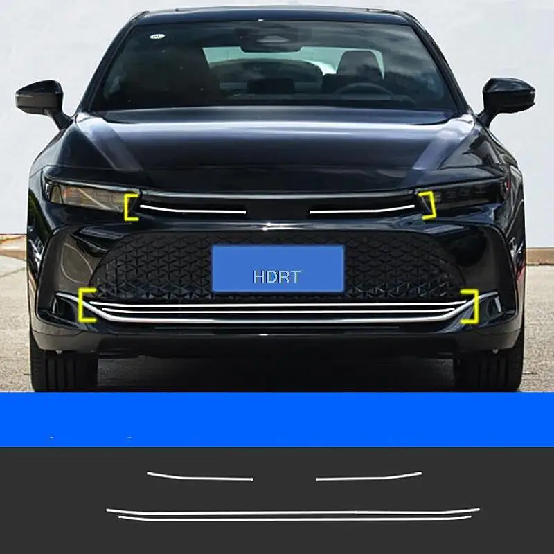 

Задний бампер, задние ворота, передняя решетка, Верхняя багажная полоса, сетчатая молдинговая кромка двери, отделка для Toyota Crown SportCross 2023 +, Стайлинг автомобиля