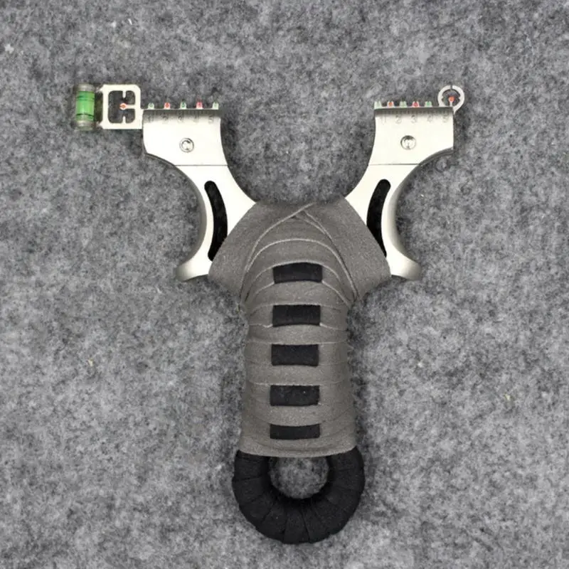 Tirachinas profesionales de acero inoxidable para caza, tirachinas de tiro con catapulta para adultos, tirachinas de muñeca tac-tical de alta velocidad