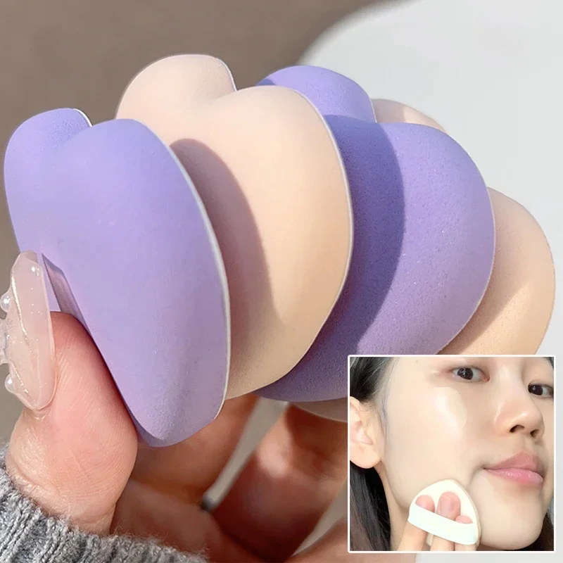 Soft Cotton Cosmetic Puff Dry Wet Usable Makeup Sponge Cushion Puff for Foundation Concealer Powder Makeup Sponge Beauty Tools