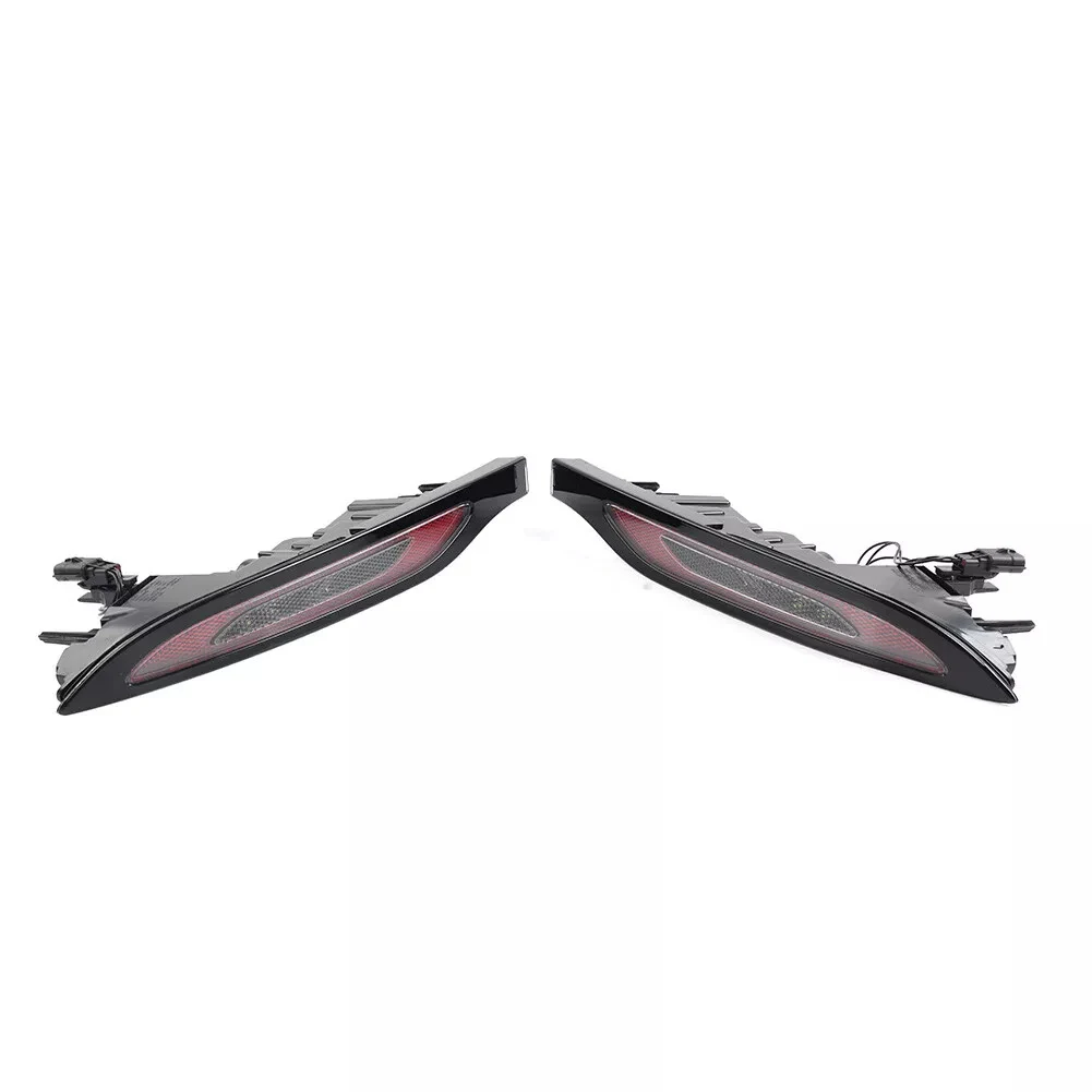

LED Bumper Reflector Bumper Reflector Lamp Replacement Part Wear-resistant ABS Material Anti-corrosion For L551 2019-2023