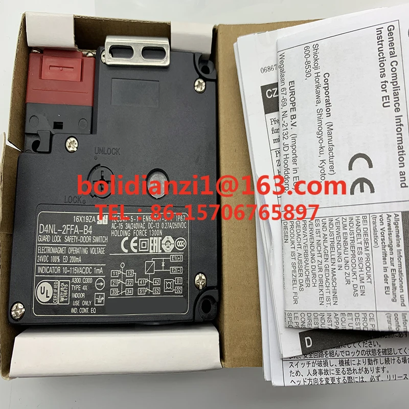 D4NL-2FFA-B4S0 In Stock New Safety Door Switch