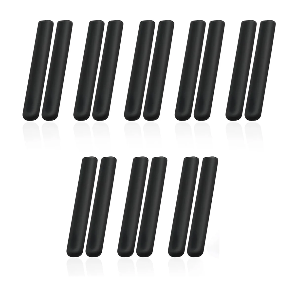 

8 Pairs Eyeglass Ear Cushions, Soft Ear Pads for Glasses Silicone Glasses Temple Covers Eye Glass Temple Sleeves