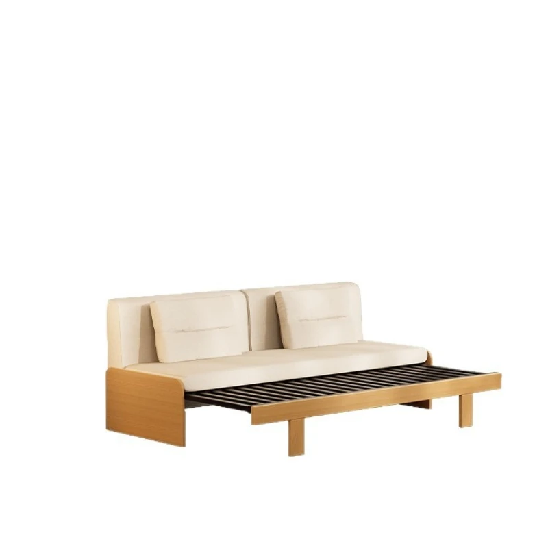 Creative curved sofa, clothing store, beauty salon, lounge area reception, push-pull sofa bed