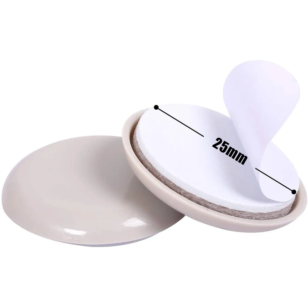 High Quality Furniture Sliders Protective Mats 16 Pcs Dressers Self-stick Sofas Furniture Mover Sliders Plastic