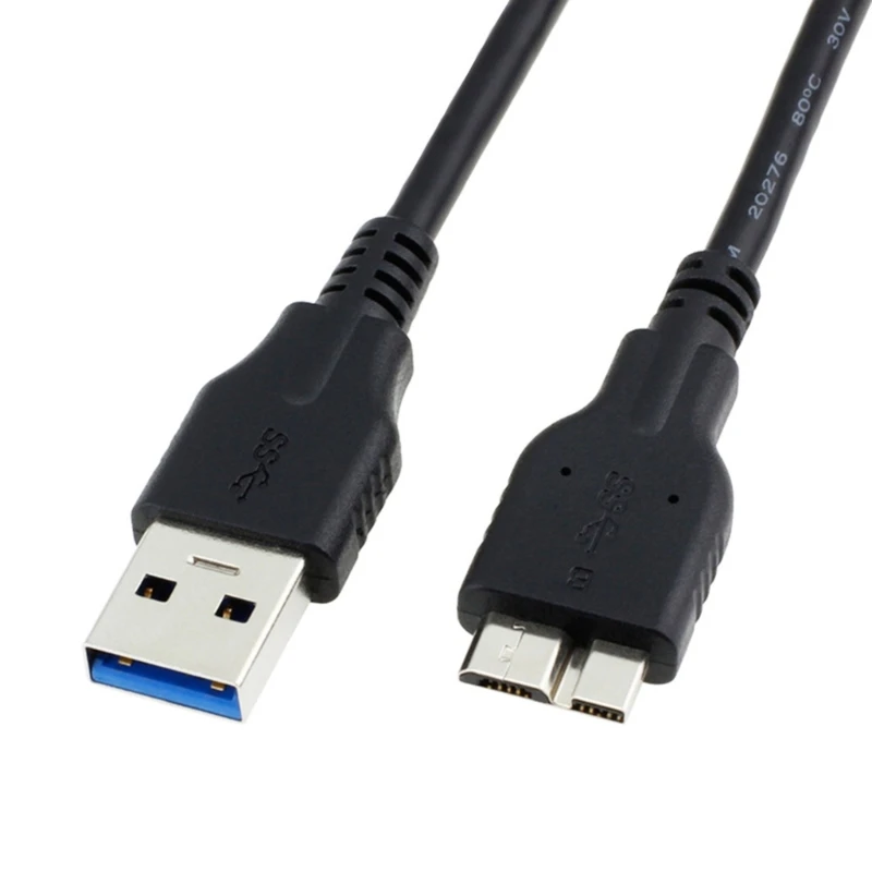 Micro USB to USB-A 3.0 Camera Cable Data Transfer Cord for 5DSR 5D4 Camera Rapid Sync Cable Camera Accessories 120cm