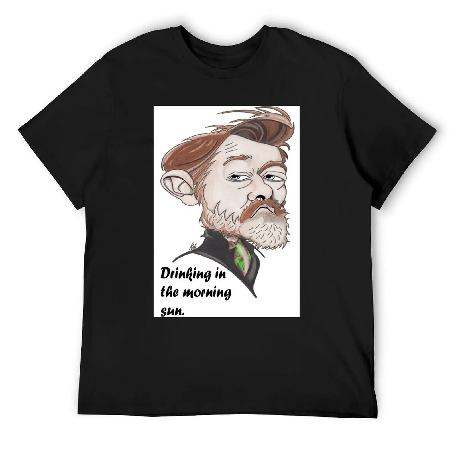 

Guy Garvey caricature T-Shirt custom shirt anime t shirts new gifts and t-shirts oversizeds t shirts for men graphic