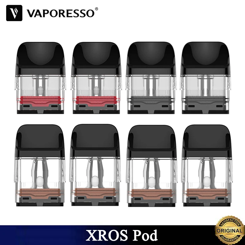 Original Vaporesso Cartridge XROS Pod 2ml 3ml Cartridge COREX 2.0 Fit XROS Kit E Cig Vaporizer XROS /XROS 4 Nano/XROS 4 Mini