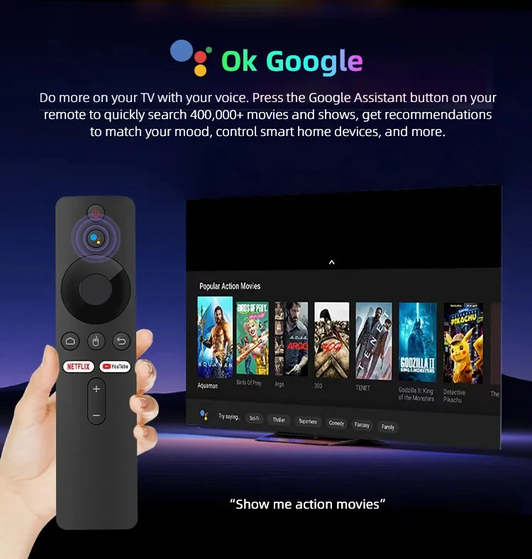 Android 16 Smart TV Box 8GB 256GB Q10 Dual WiFi BT5.4 4K 8K Sprachsteuerung Netflix Google Play Home Media Player H313 Set-Top-Box – Detail 6