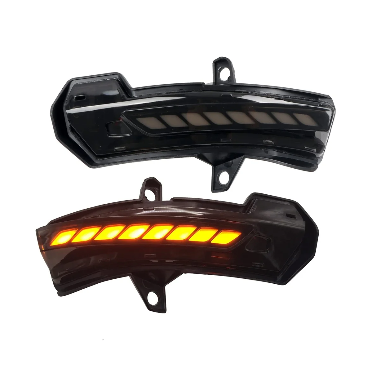 

For Chevy Chevrolet Blazer 2019-2022 Car LED Side Mirrors Sequential Dynamic Turn Signal Lights Indicator ,Smoked