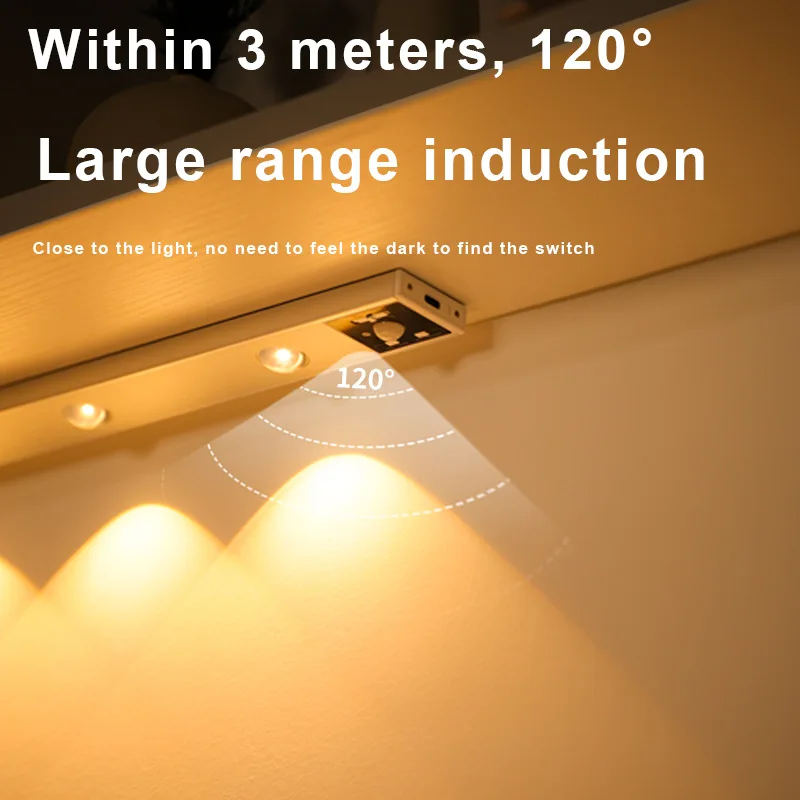 

LED intelligent human body sensor light, DIP switch, hill effect lighting, LED strip cabinet/wine cabinet light