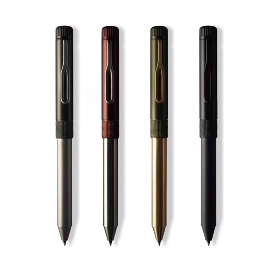 Japan SAKURA 004 Brass Multi Functional Neutral Pen Oil Pen Multi Functional Heavy Feel Stationery Grand Prize
