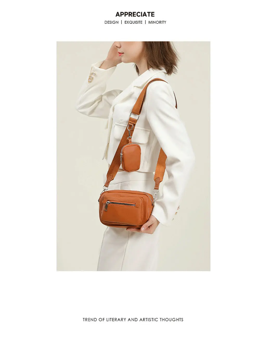 Minimalist Shoulder Bag Set — product information 7