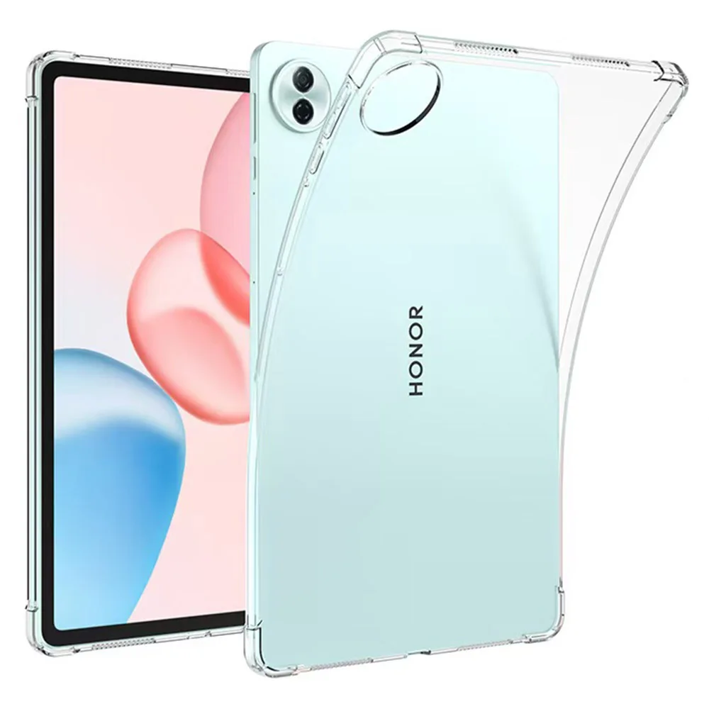 

Чехол для Honor Pad 10, четырехугольный противоударный прозрачный чехол из ТПУ для планшета