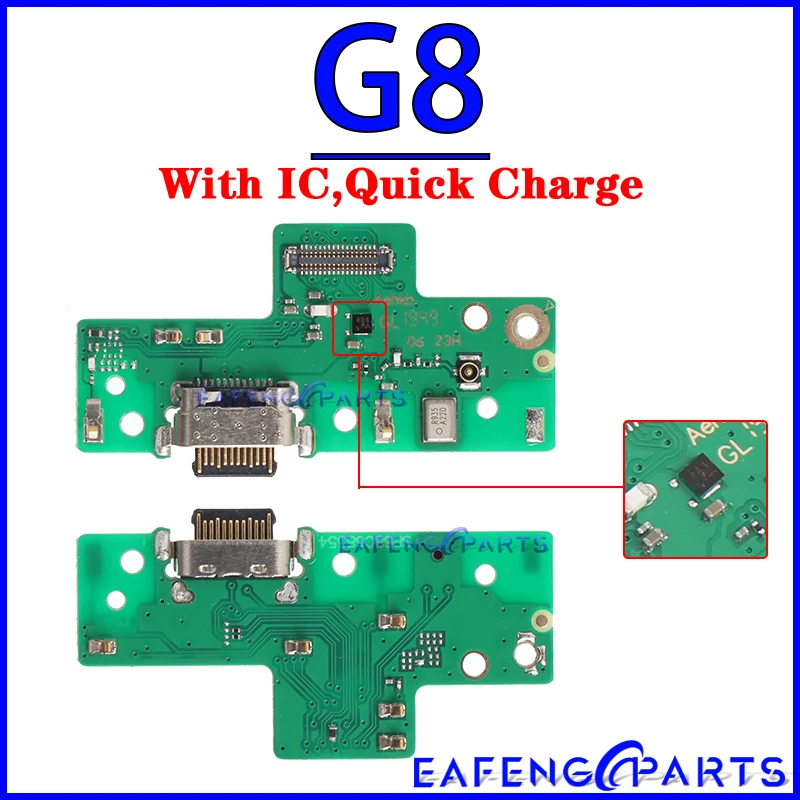 Usb Dock Charger for Motorola Moto Connector Ports G6 G7 G8 Power Plus Play Lite Us Brazil Version Charging Board Module Flex