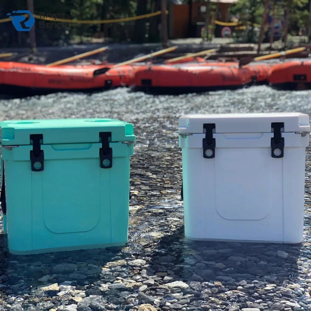 33QT Lunch Beverage Ice Chest Cooler Box Fishing Hard Cooler Box