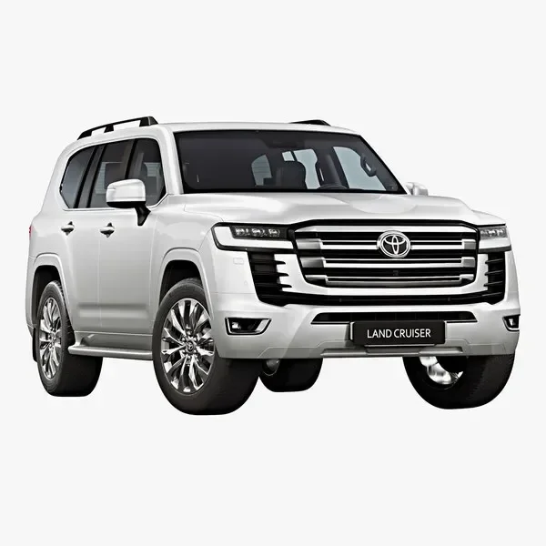 

Автомобильные коврики 3D на заказ RHD TPV для Toyota Land Cruiser LC300 2021+, противоскользящие коврики для ног, вкладыши для багажника