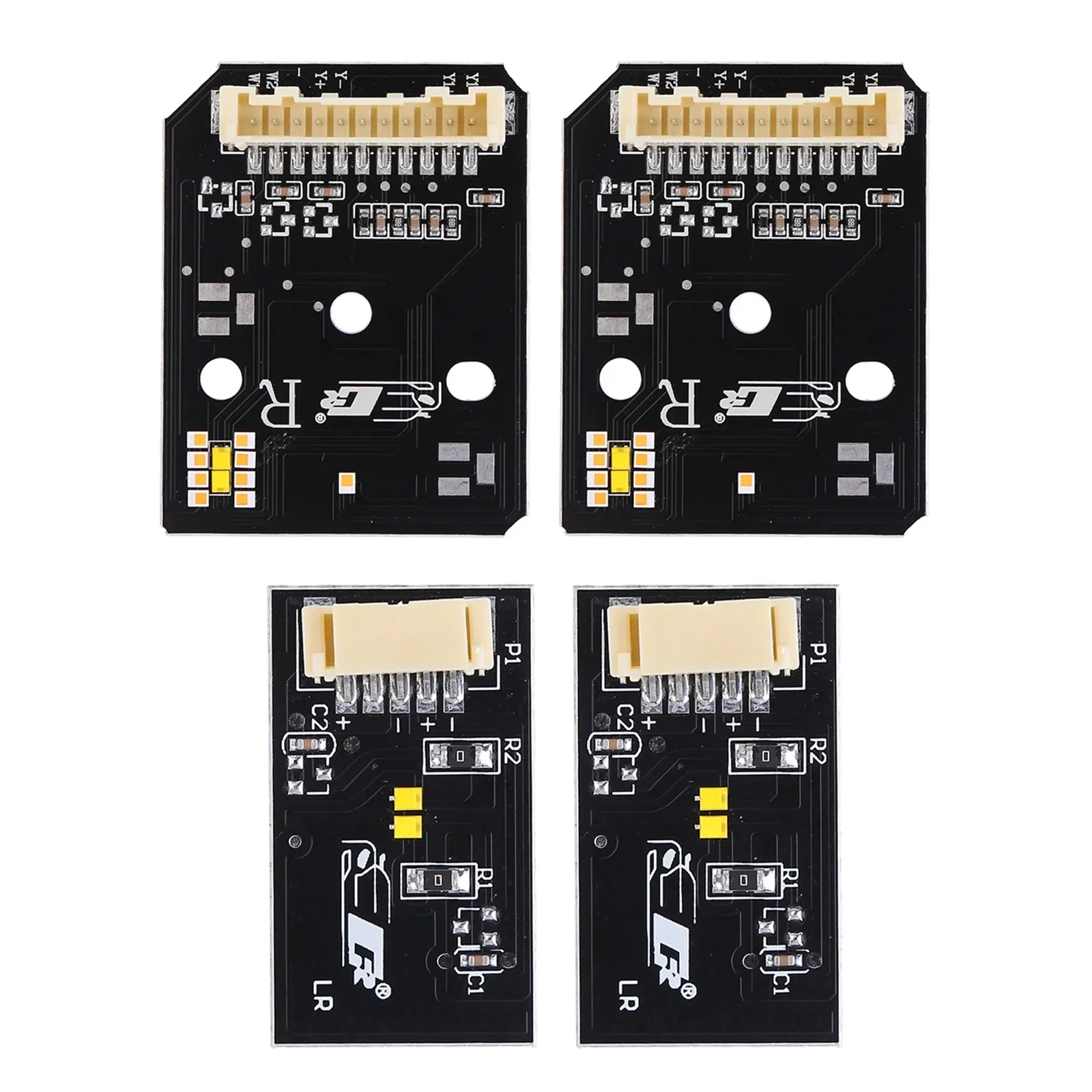 

4Pcs Yellow DRL LED Boards for M3 M4 2021-2024 Headlight Angel Eyes Replaces 63119851047 63119851048 63119851051 63119851052