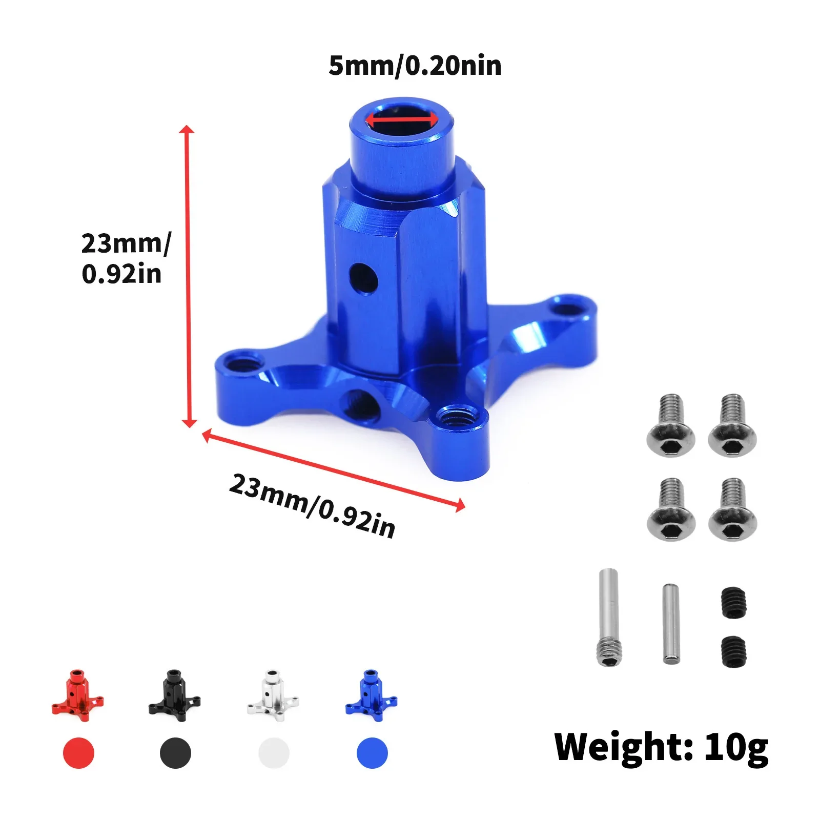 Metal Front Rear Center Diff. Locker Spool for ARRMA 1/7 Mojave Limitless Infraction Felony 1/8 KRATON Typhon Talion