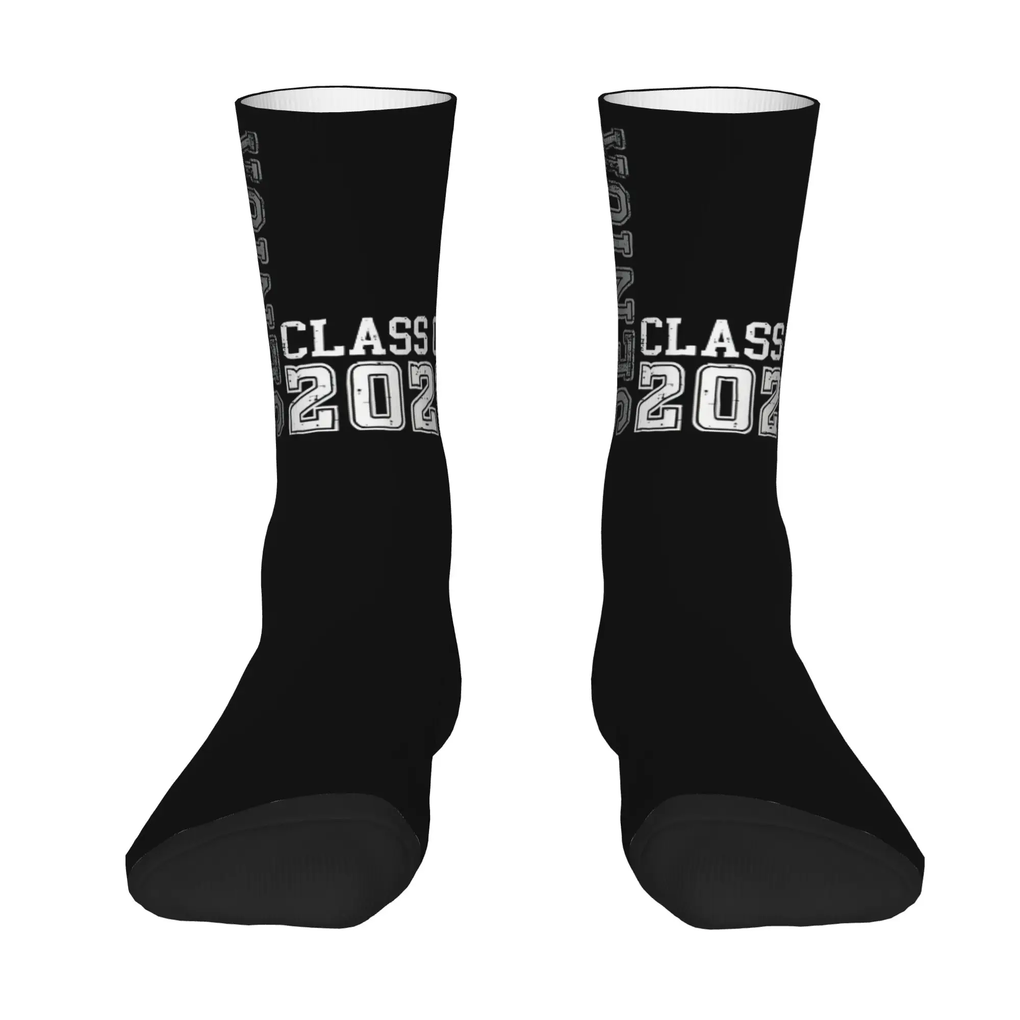 Funny Sock Graduation in 2026 Class Of 2026 Senior 2026 Graduation 2026 Quality Pattern  Men Crew Socks Novelty Men's Socks