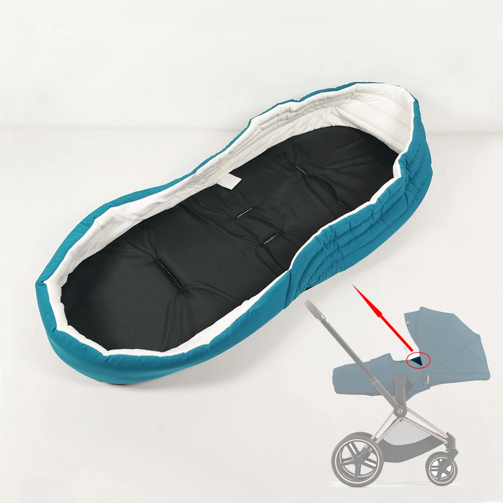 Blue Cushion Fence For 2019~26 Cybex Priam 2/3/4 E-Priam Mios 2/3/4 Buggy Lite Cot Fabric Sleeping Basket Stroller Accessories