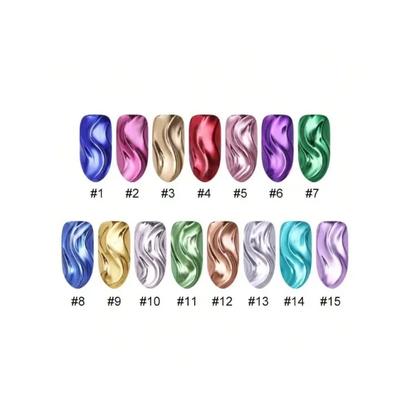 1 Box Nail Powder Chameleon Nail Mirror Chrome Nail Powder, Nail Mirror Pigment Powder Nail Glitter  UV Gel Dust Powder