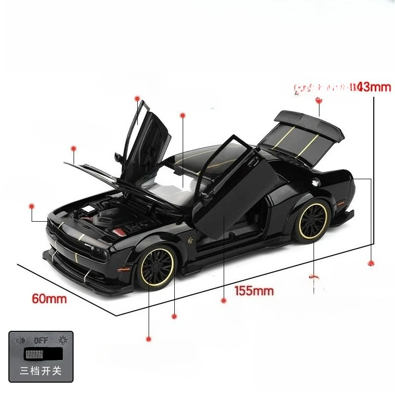 1:32  Sports Car Model Simulation Alloy Boutique Multi-functional Cross-border Toy Car