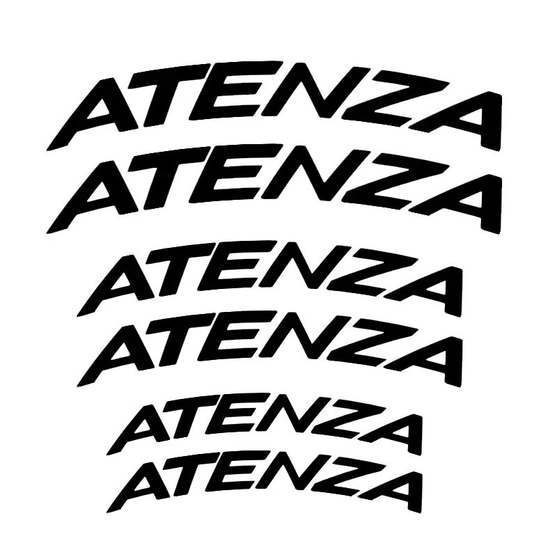 

Car Brake Caliper Sticker Auto Wheel Decal Badge for Mazda Atenza Logo Seden 2022 2021 2020 2019 2018 2017 2016 2015 2014 2013