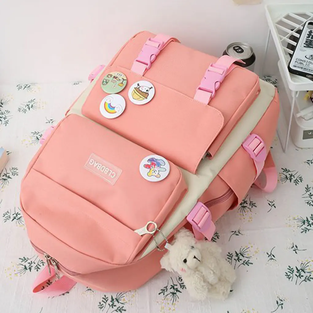 Anti-seismic School Bags For Student High-capacity Waterproof Load-reducing Breathable Backpacks