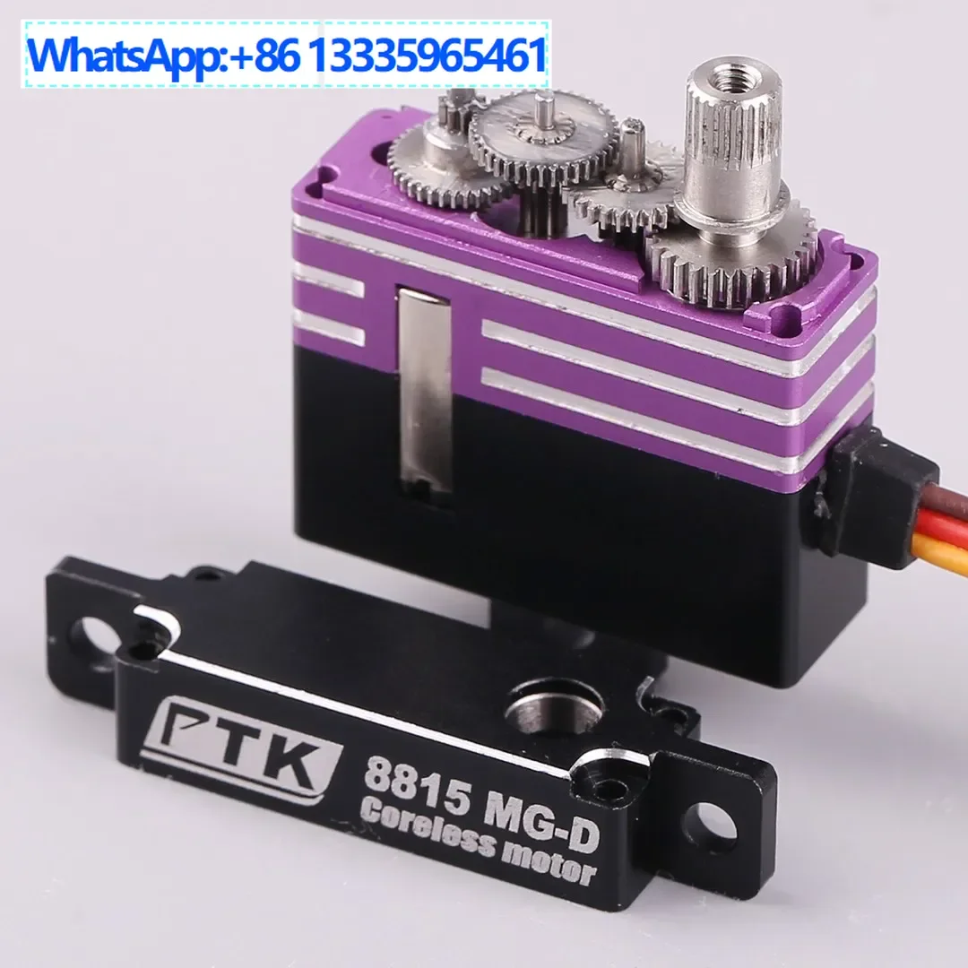 

PTK 8815 MG-D 15kg Programmable All Metal Servo Glider RC Model Aircraft KST X10min