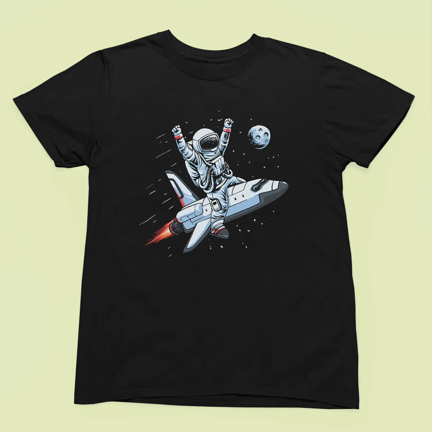 Camiseta gráfica de astronauta en cohete – Fun Space - Camiseta para hombres, mujeres y niños