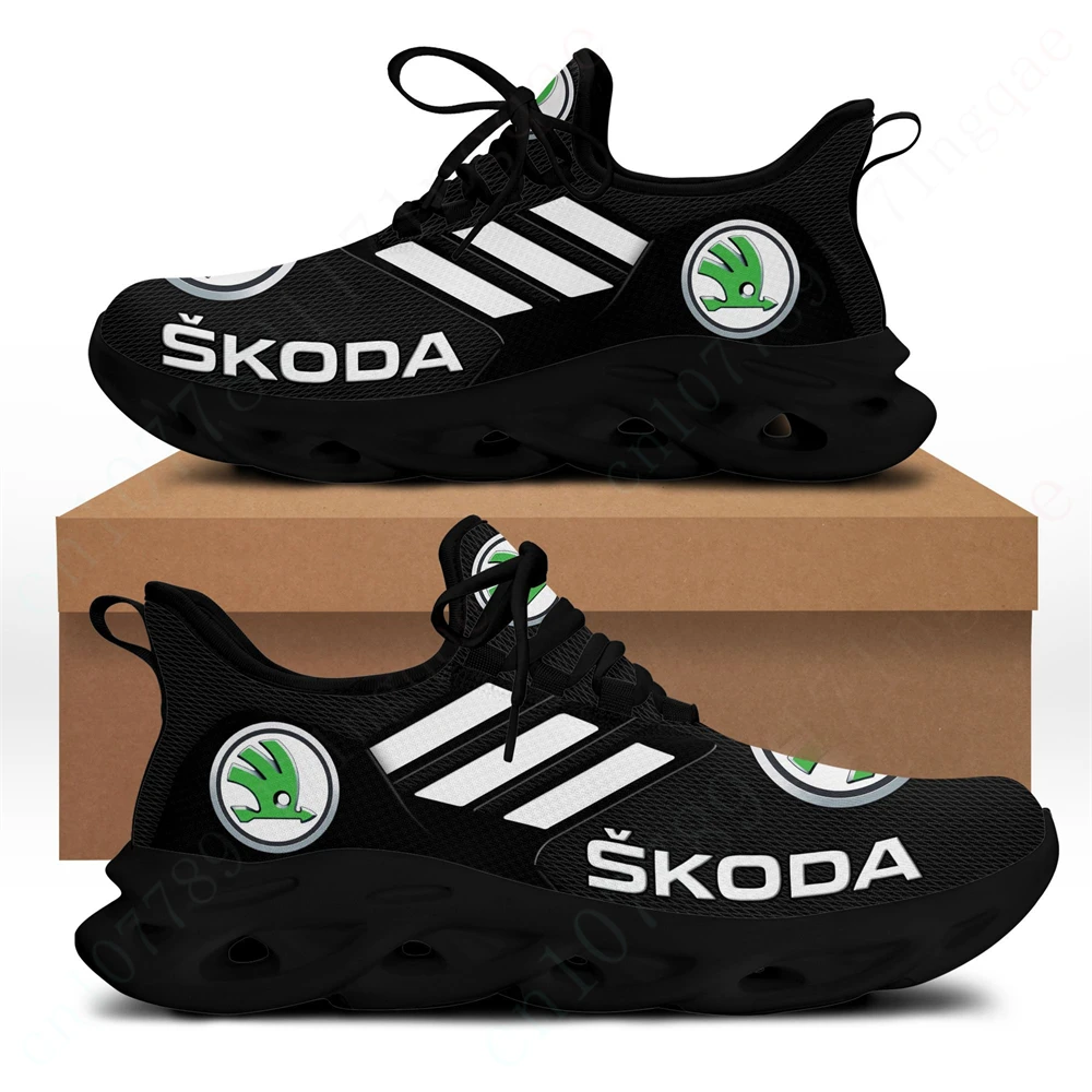 Skoda Lightweight Comfortable Men's Sneakers Casual Running Shoes Sports Shoes For Men Unisex Tennis Big Size Male Sneakers