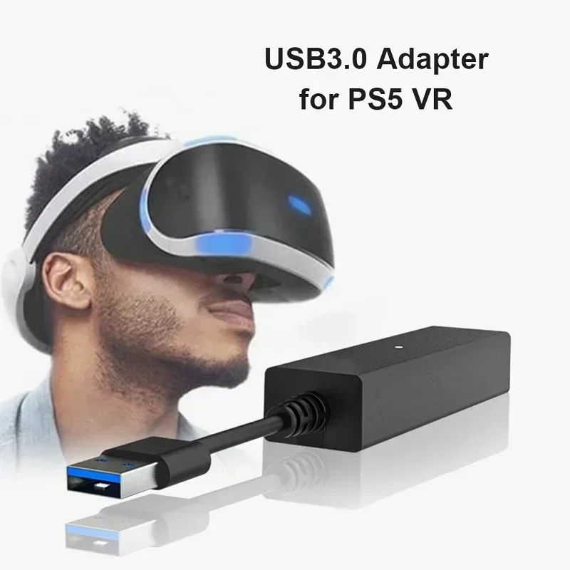 

For PS5 VR Cable Adapter For PS5 Console USB3.0 Mini Camera Connector PS VR To PS5 Cable Adapter For PlayStation 5 Accessories