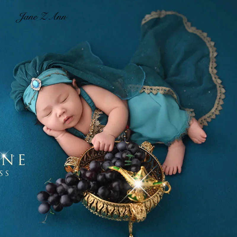 

Newborn baby photo props Arab Princess costume props blanket creative studio shooting accessories
