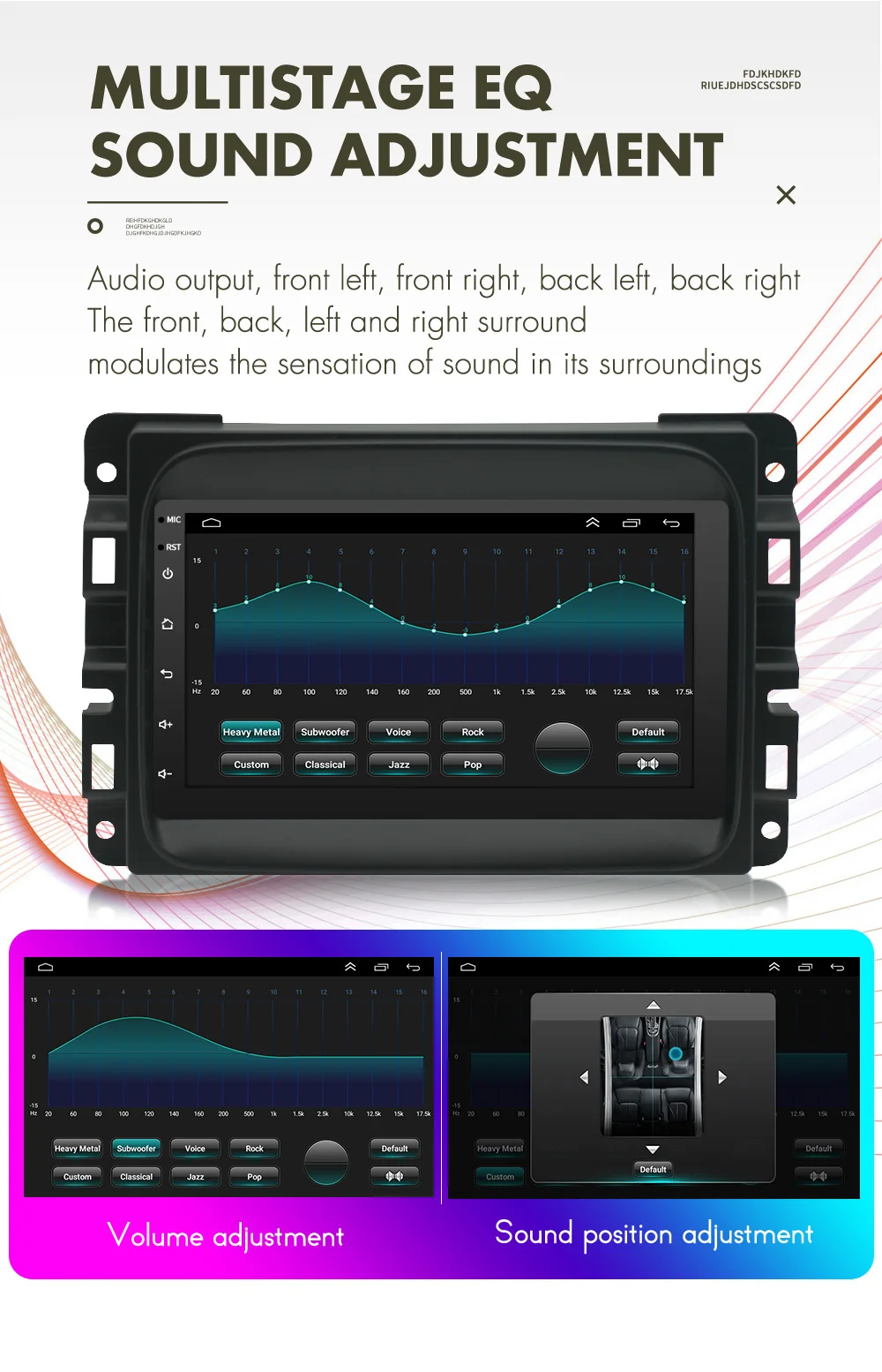 أندرويد 11 7 بوصة راديو السيارة ل دودج رام 1500 2500 2013-2018 مشغل وسائط متعددة عرض CarPlay أندرويد السيارات ستيريو FM رئيس وحدة