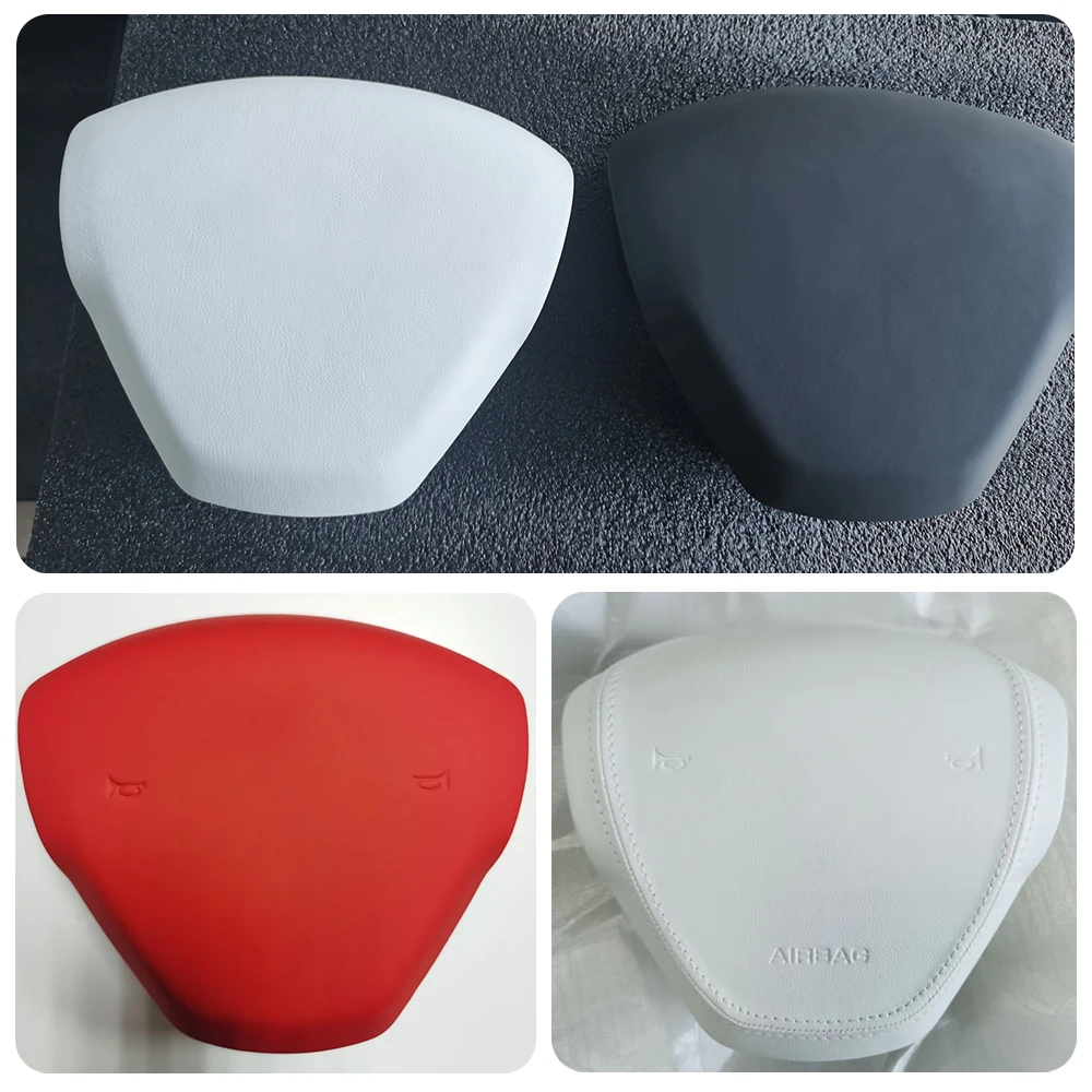 Horn Cover Decoration for Steering Wheel Designed for Tesla Model 3 Model Y Logo and Letters Option