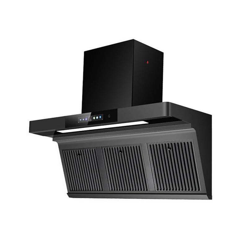 الأجهزة المنزلية المطبخ شفط كبير الجانب العلوي شفط مزدوج شفاط المطبخ 7 على شكل شفاط المطبخ منخفضة الضوضاء مع مفتاح اللمس