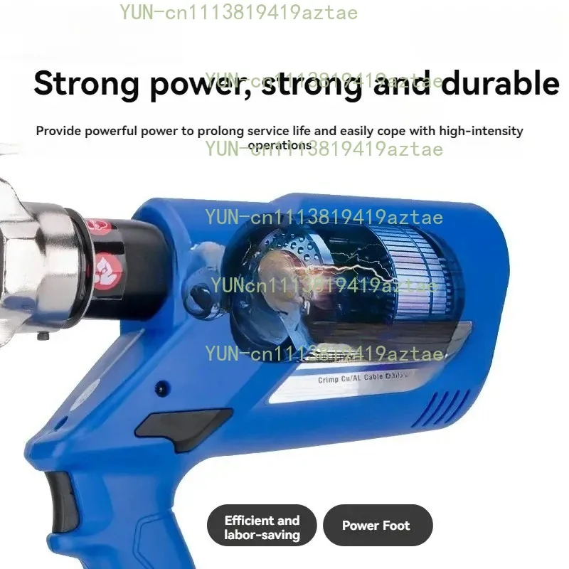 Electric Hydraulic HL-400 Rechargeable Pliers 300 Crimping Cold-Pressed Copper And Aluminum Terminals