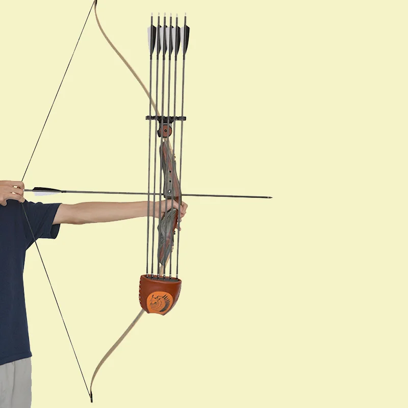 

American Hunting Recurve Bow Arrow Quiver Portable Archery Outdoor Shooting Hunting Accessories