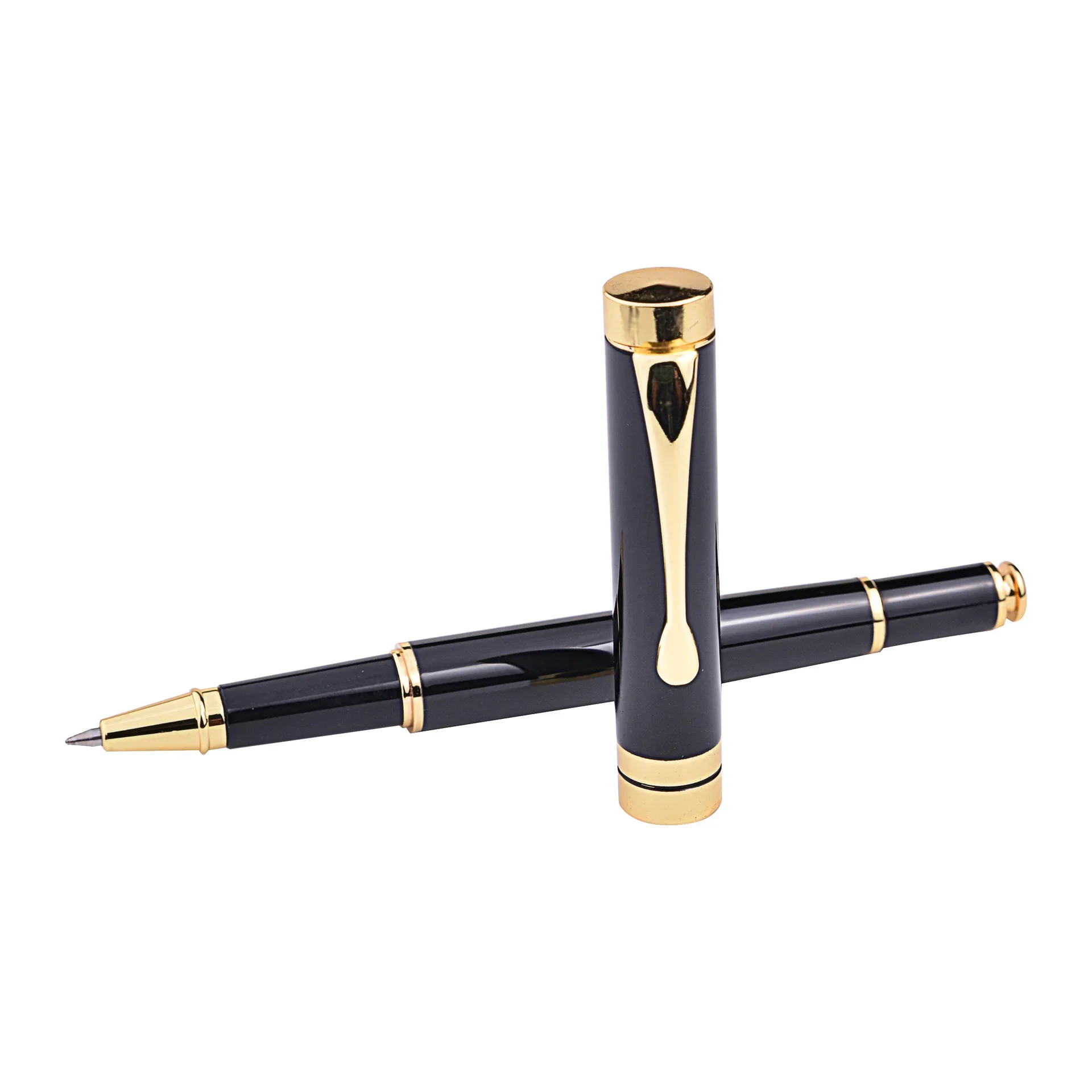 Luxury Metal Ballpoint Pen Gold Clip Roller Pen Office Stationary 0.5mm Business Advertisement Writing Customized Name Logo Gift