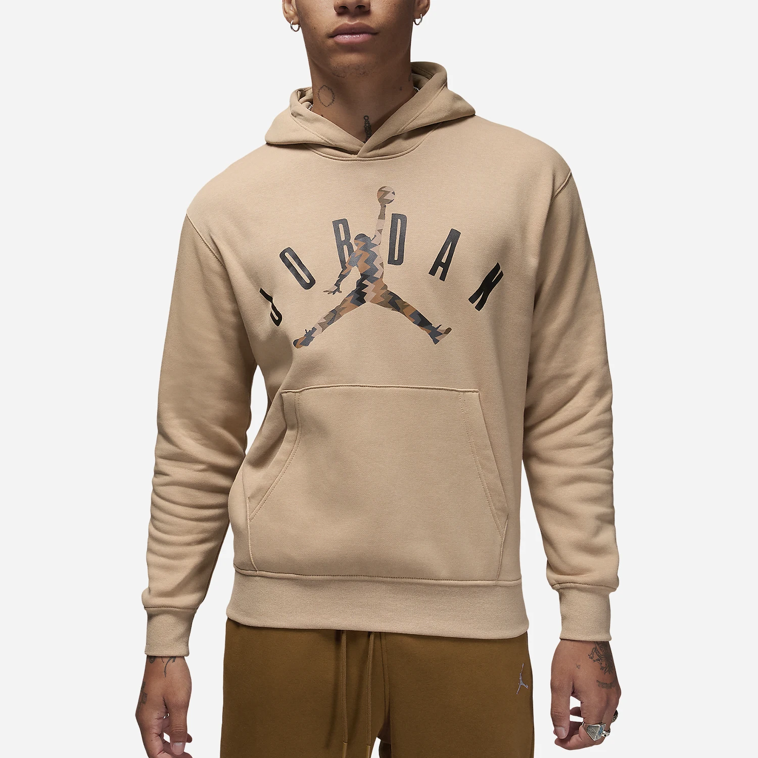 

Оригинальная мужская толстовка Nike JORDAN с капюшоном на флисовой подкладке FD7416-200