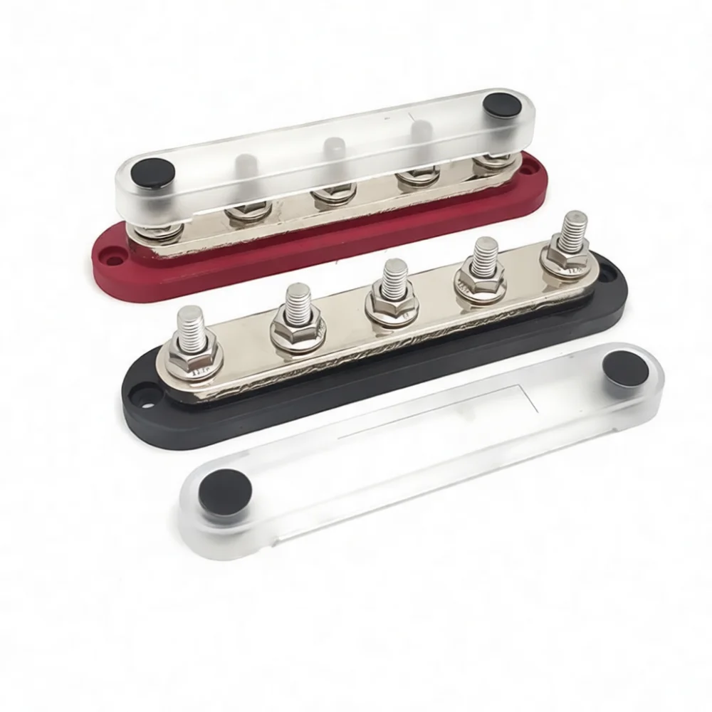 High Speed Busbar 300A Terminal Junction Block For Automotive Marine Boat RV Electrical Power Wiring Copper Module