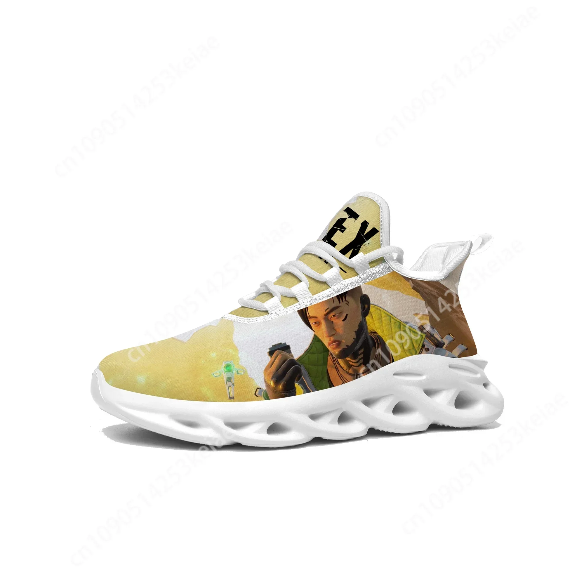 Hot Cartoon Game Apex Legends Crypto Sneakers Mens Womens Teenager Sports Running Shoes High Quality Custom Built Lace Up Shoes