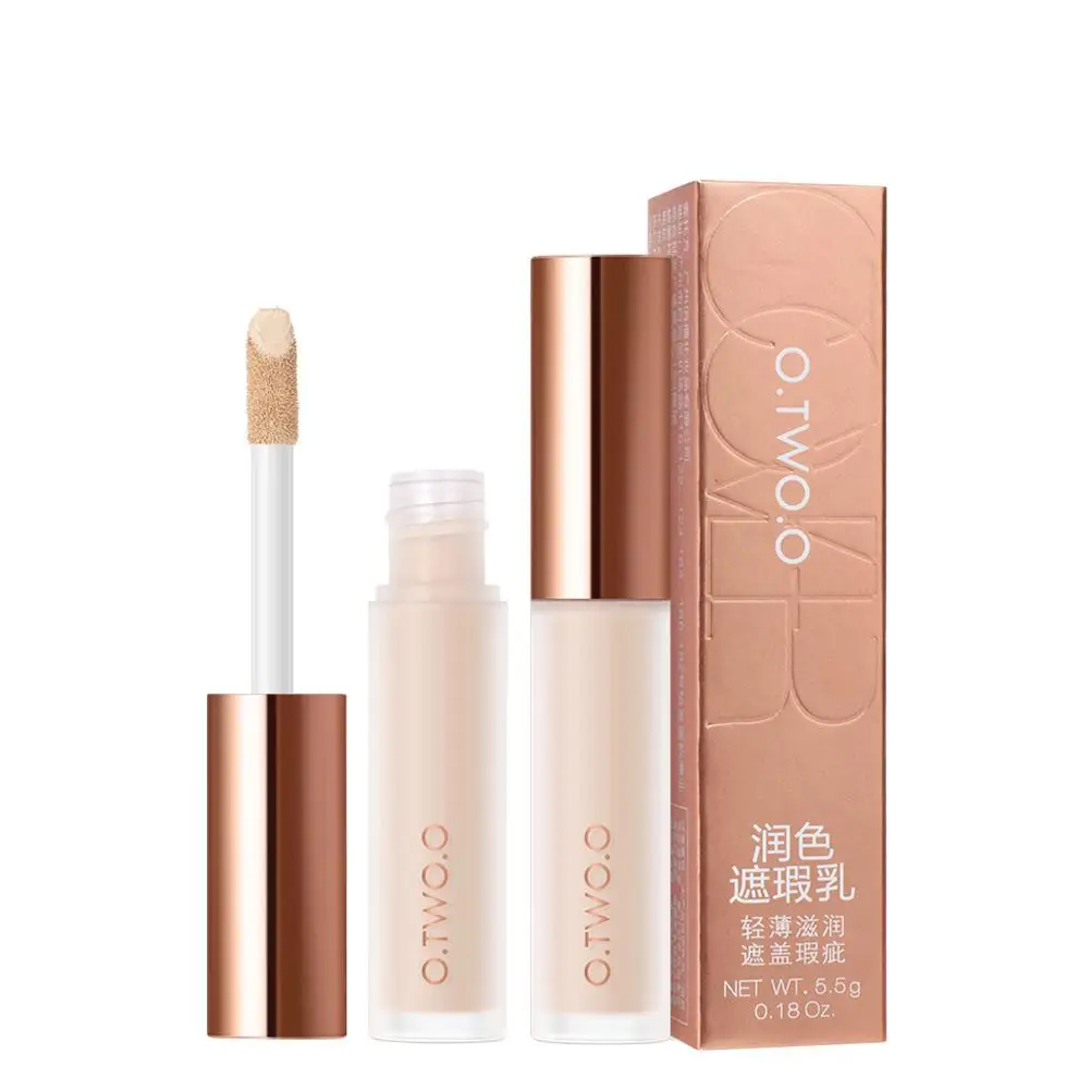 Flüssiger Concealer mit hoher Deckkraft, langlebig, deckt Augenringe, Sommersprossen und Aknenarben ab. Natürliche Schönheit, Concealer-Creme-Make-up